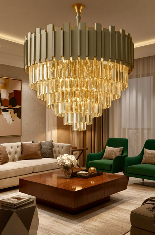 فروش عمده لوستر کریستالی