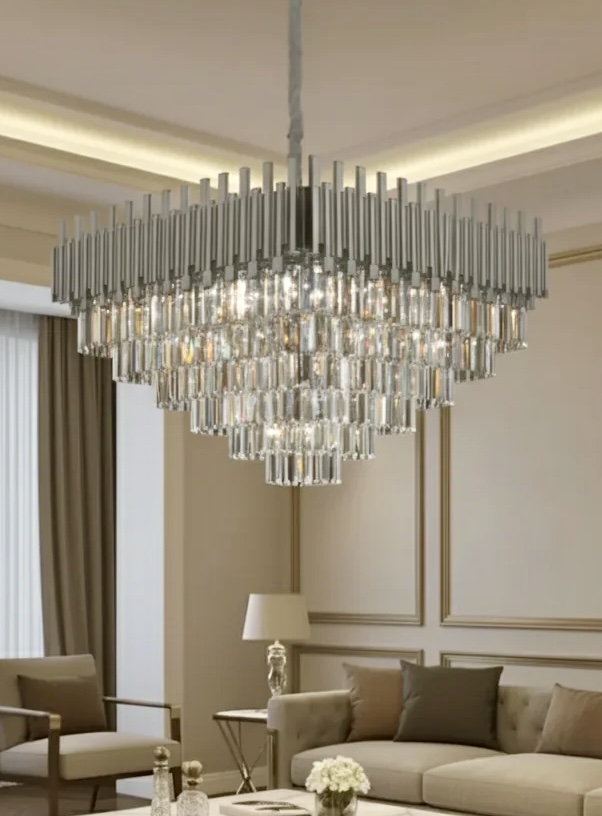 لوستر بزرگ برای پذیرایی