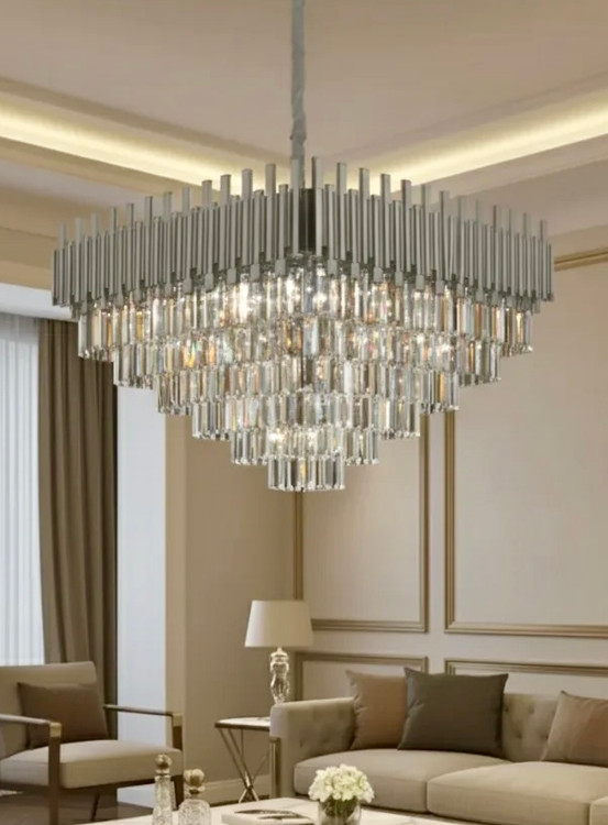 لوستر بزرگ برای پذیرایی